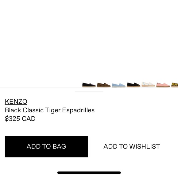 AUTHENTIC KENZO ESPADRILLES - Picture 8 of 8